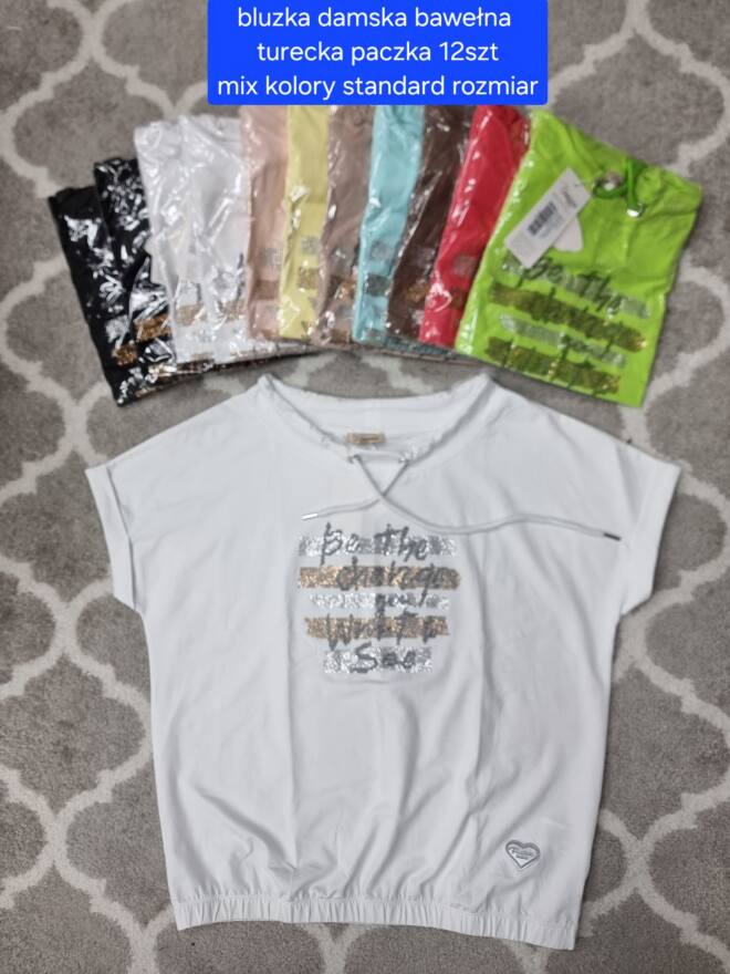 Bluzka damskie 2678 MIX KOLOR STANDARD  