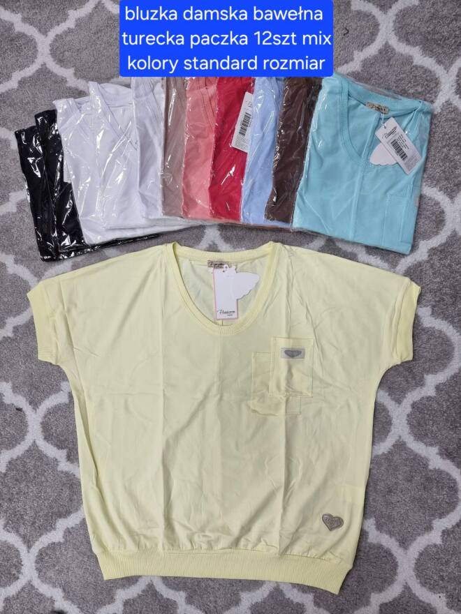 Bluzka damskie 2679 MIX KOLOR STANDARD  