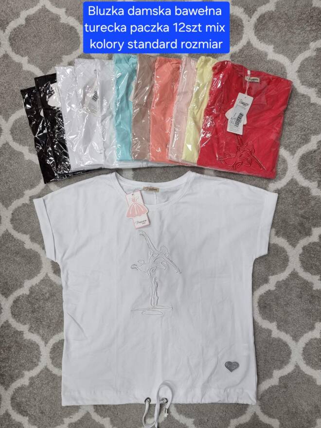 Bluzka damskie 2680 MIX KOLOR STANDARD   1