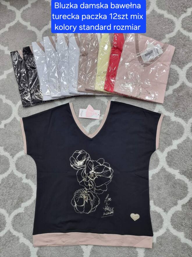 Bluzka damskie 2681 MIX KOLOR STANDARD  