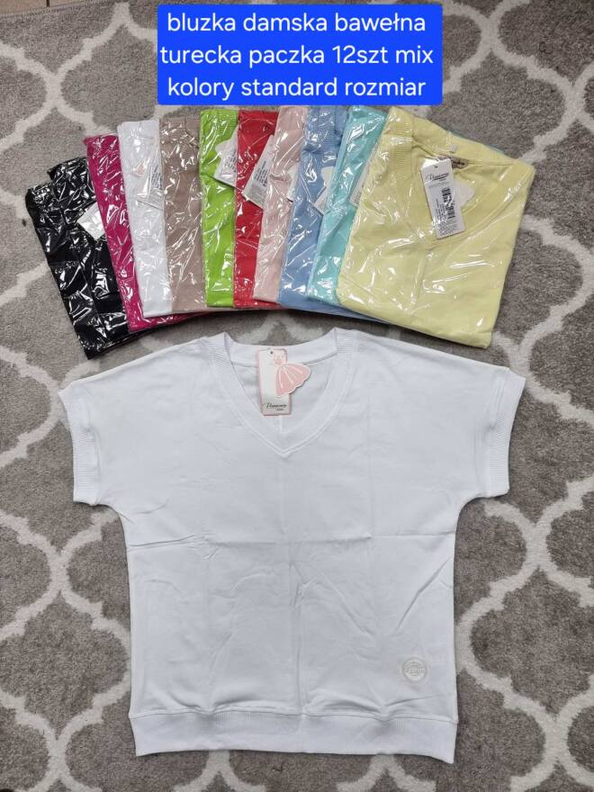 Bluzka damskie 2682 MIX KOLOR STANDARD   1
