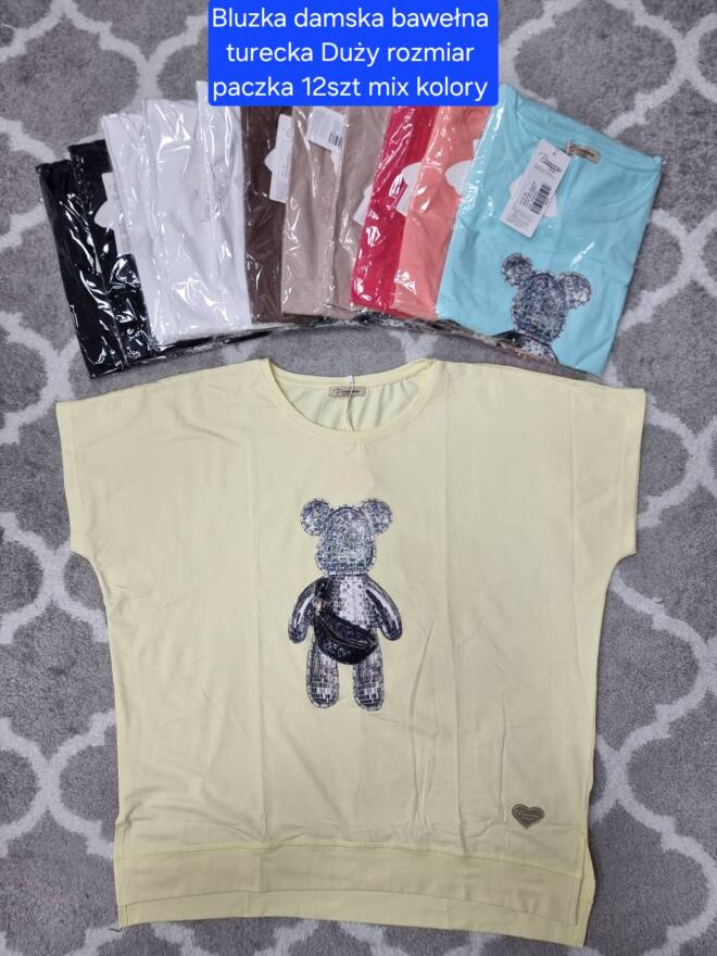 Bluzka damskie 2684 MIX KOLOR STANDARD   1