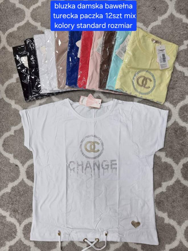 Bluzka damskie 2687 MIX KOLOR STANDARD  