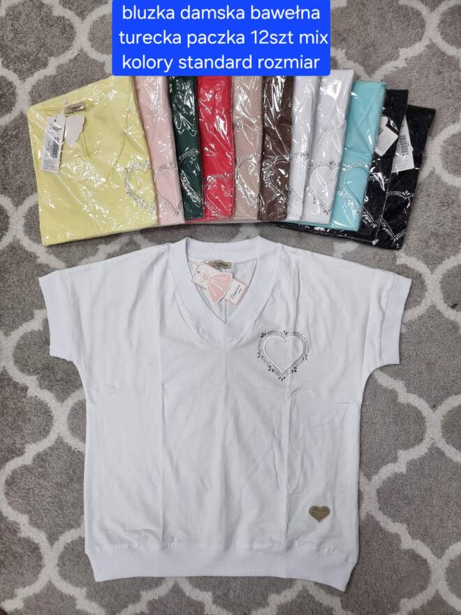 Bluzka damskie 2689 MIX KOLOR STANDARD   1