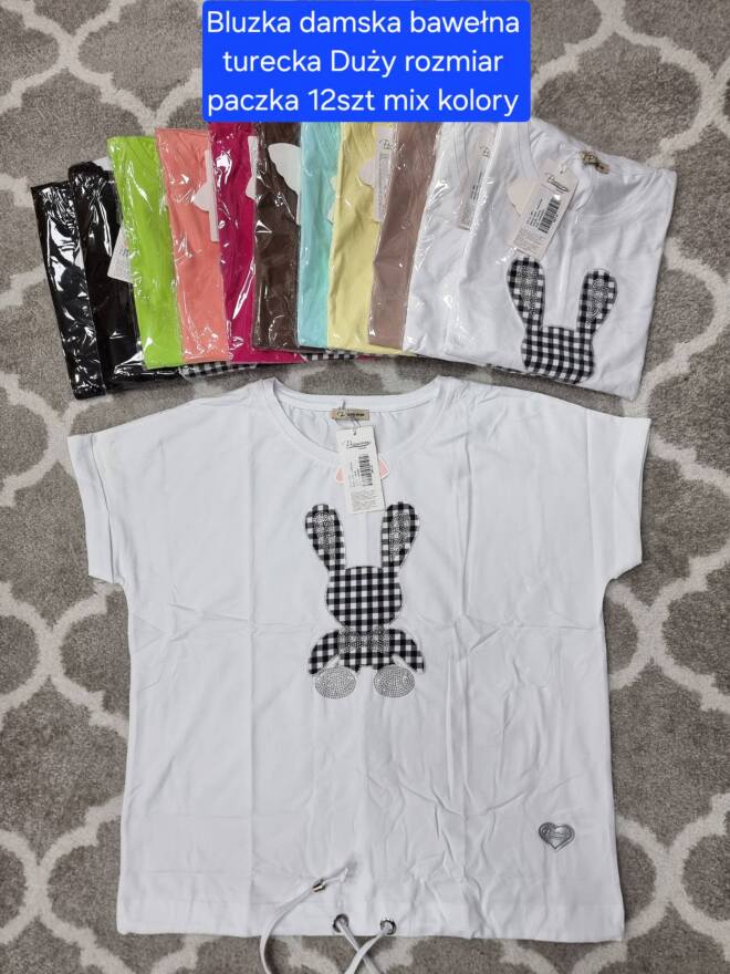 Bluzka damskie 2691 MIX KOLOR STANDARD   1