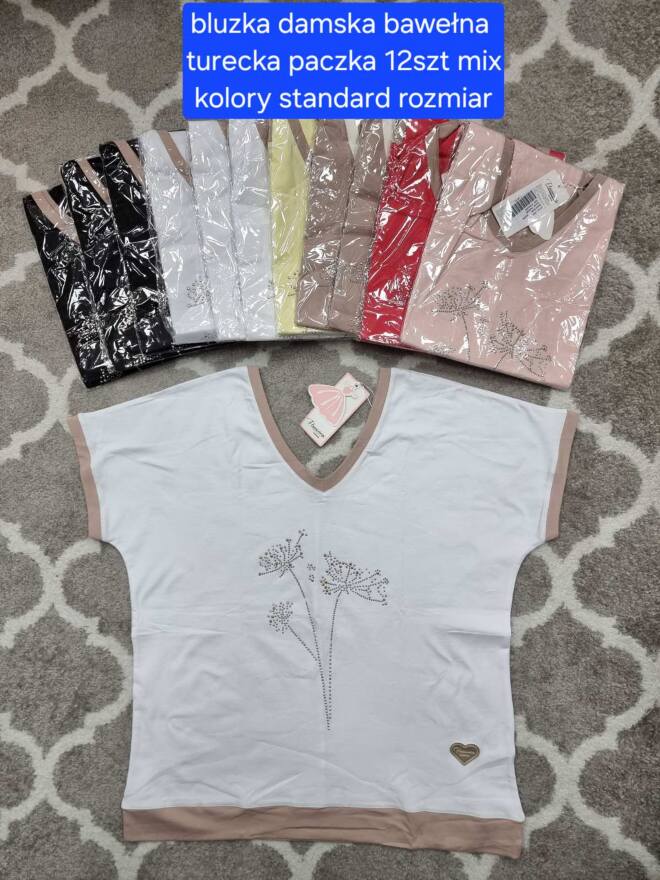 Bluzka damskie 2692 MIX KOLOR STANDARD  