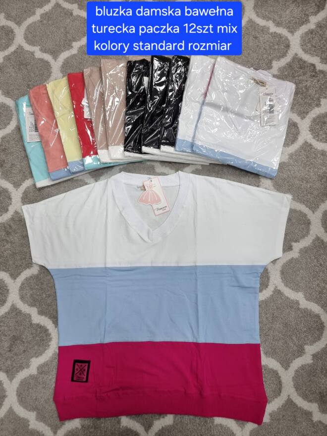 Bluzka damskie 2698 MIX KOLOR STANDARD   1