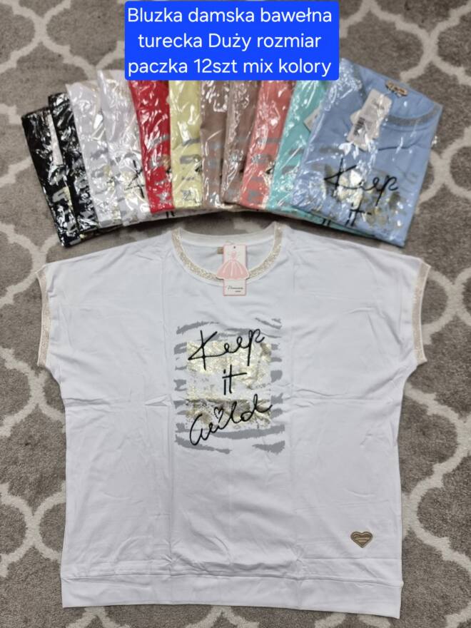 Bluzka damskie 2670 MIX KOLOR STANDARD  