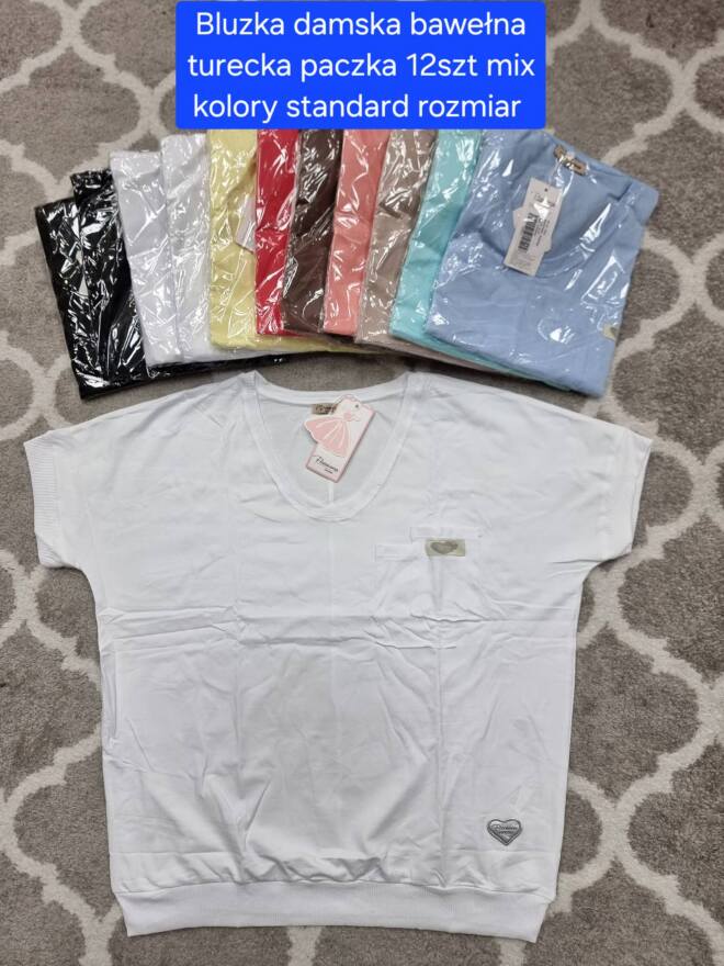 Bluzka damskie 2673 MIX KOLOR STANDARD  