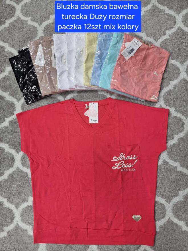 Bluzka damskie 2677 MIX KOLOR STANDARD   1