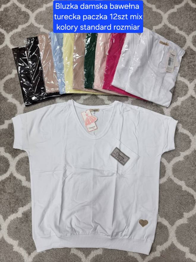 Bluzka damskie 2679 MIX KOLOR STANDARD   1