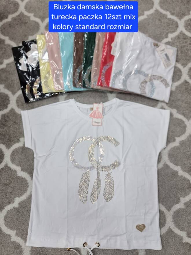 Bluzka damskie 2681 MIX KOLOR STANDARD  