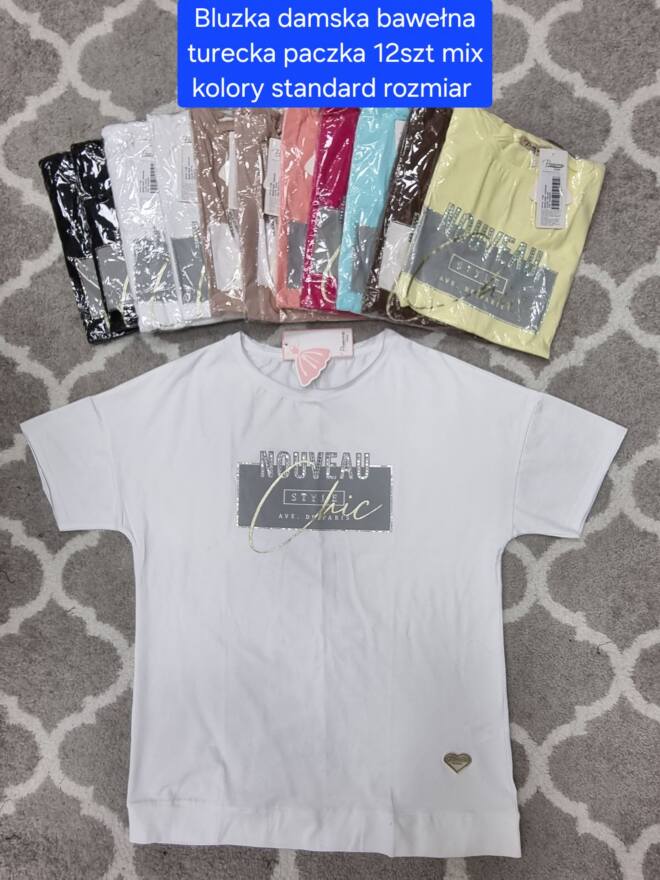 Bluzka damskie 2683 MIX KOLOR STANDARD  
