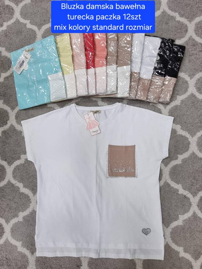 Bluzka damskie 2688 MIX KOLOR STANDARD   1