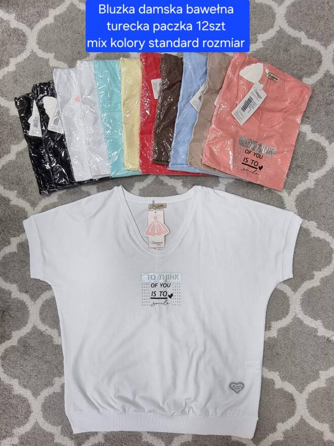 Bluzka damskie 2689 MIX KOLOR STANDARD   1