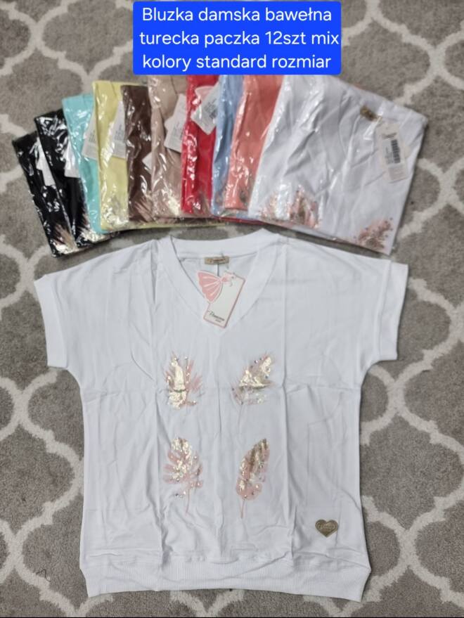 Bluzka damskie 2690 MIX KOLOR STANDARD   1