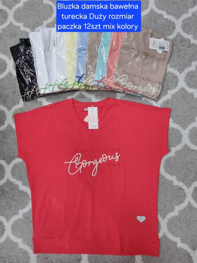 Bluzka damskie 2692 MIX KOLOR STANDARD  