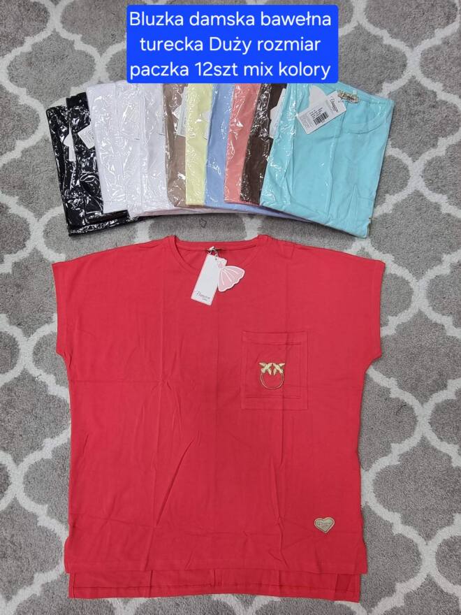 Bluzka damskie 2695 MIX KOLOR STANDARD  