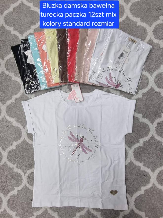 Bluzka damskie 2702 MIX KOLOR STANDARD   1