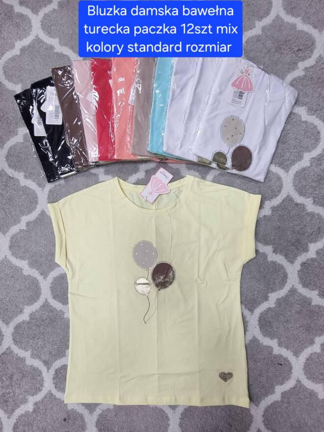 Bluzka damskie 2703 MIX KOLOR STANDARD  