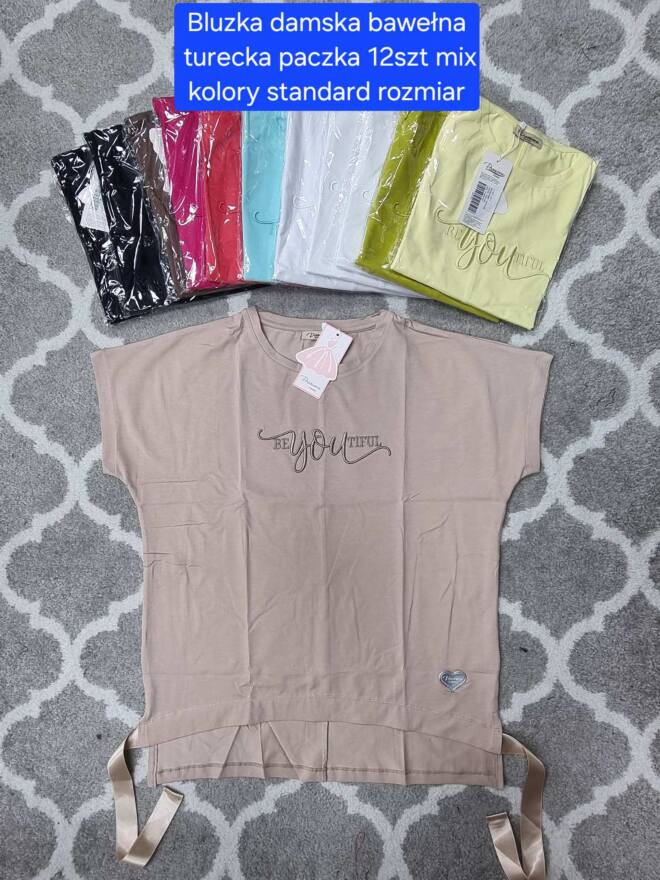 Bluzka damskie 2704 MIX KOLOR STANDARD   1
