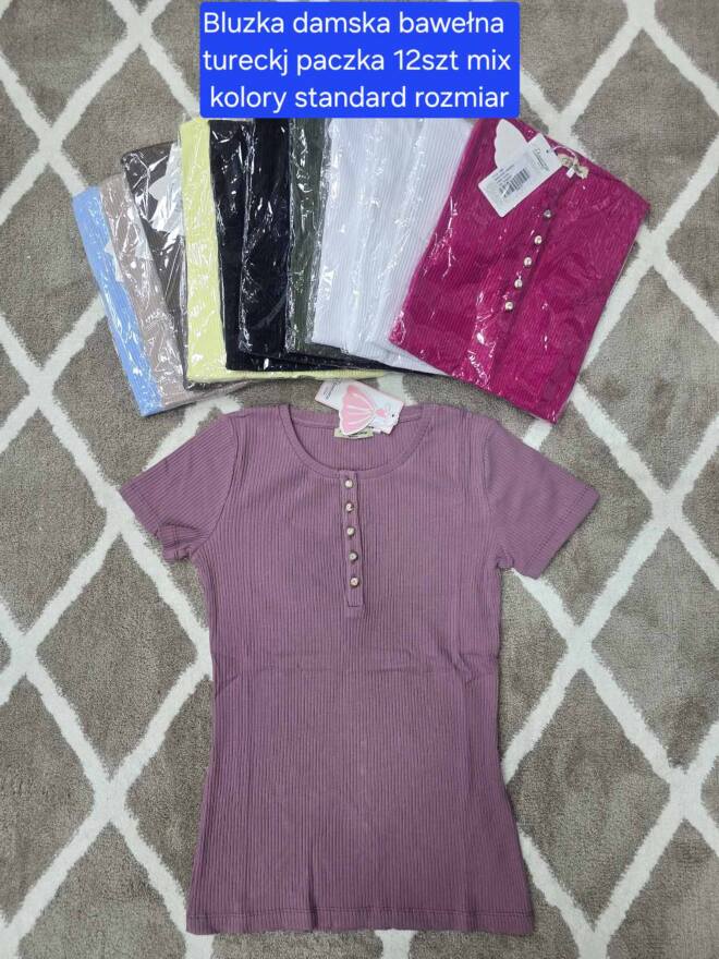 Bluzka damskie 2707 MIX KOLOR STANDARD  