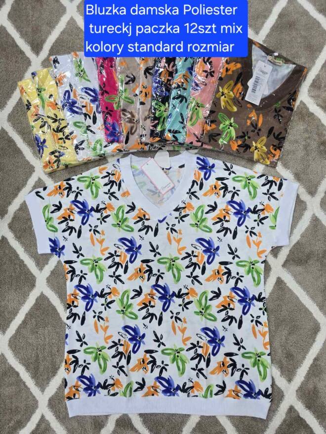 Bluzka damskie 2712 MIX KOLOR STANDARD  