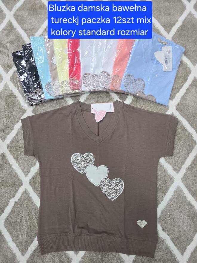 Bluzka damskie 2713 MIX KOLOR STANDARD  