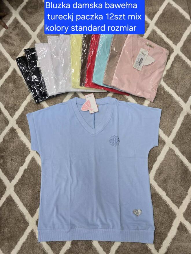Bluzka damskie 2714 MIX KOLOR STANDARD  