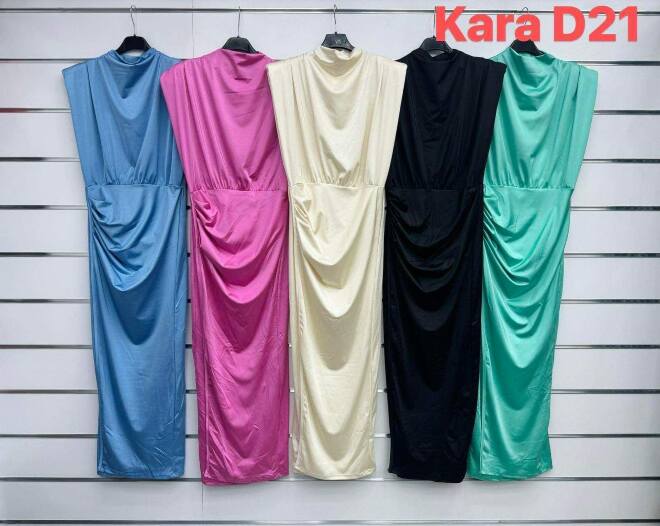 Sukienka damskie 2524 Mix kolor Standard (Towar Włoskie)  