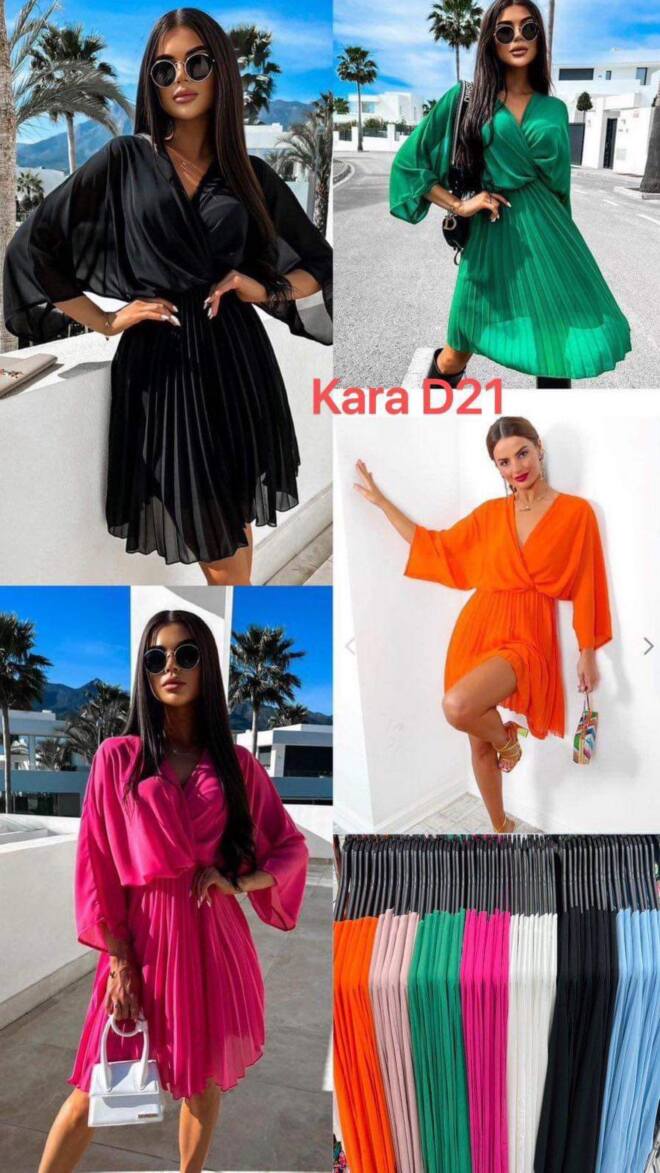 Sukienka damskie 2525 Mix kolor Standard (Towar Włoskie)   1