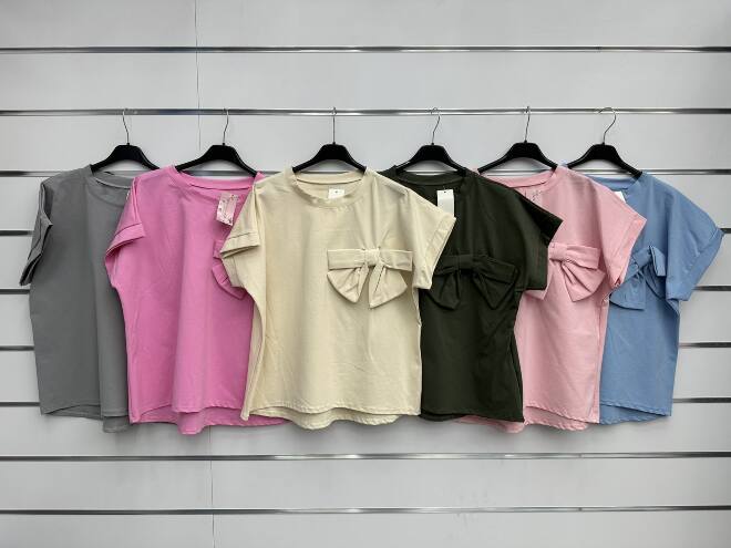  Bluzka damskie 2531 Mix kolor Standard (Towar Włoskie) 1