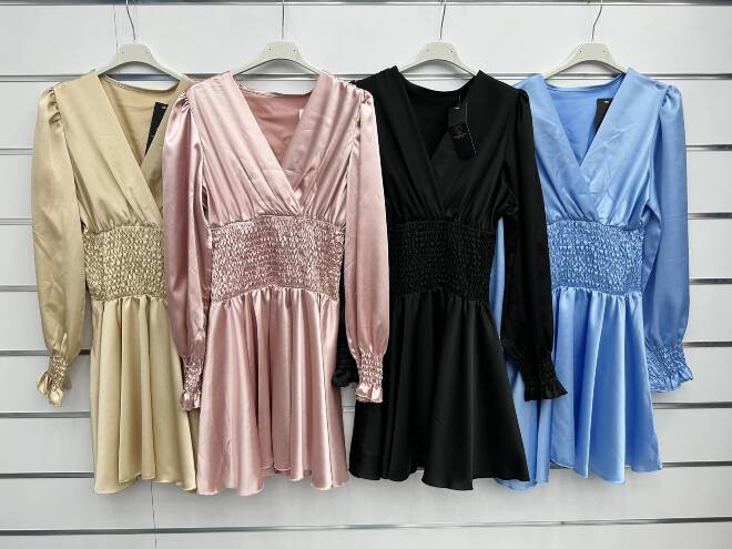 Sukienka damskie 2526 Mix kolor Standard (Towar Włoskie)   1