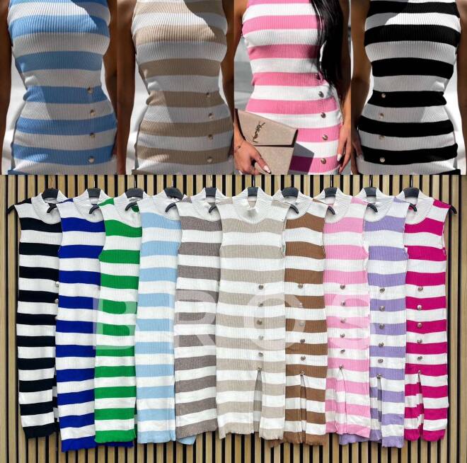 Sukienka damskie 2610 Mix kolor Standard (Towar Włoskie) 1