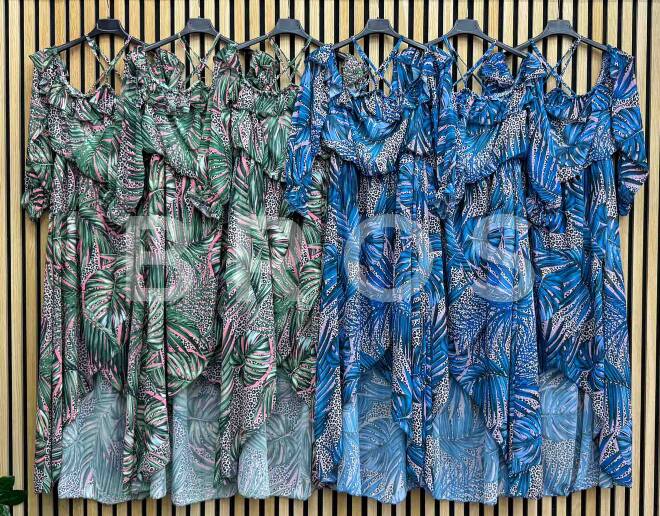 Sukienka damskie 2613 Mix kolor Standard (Towar Włoskie) 1