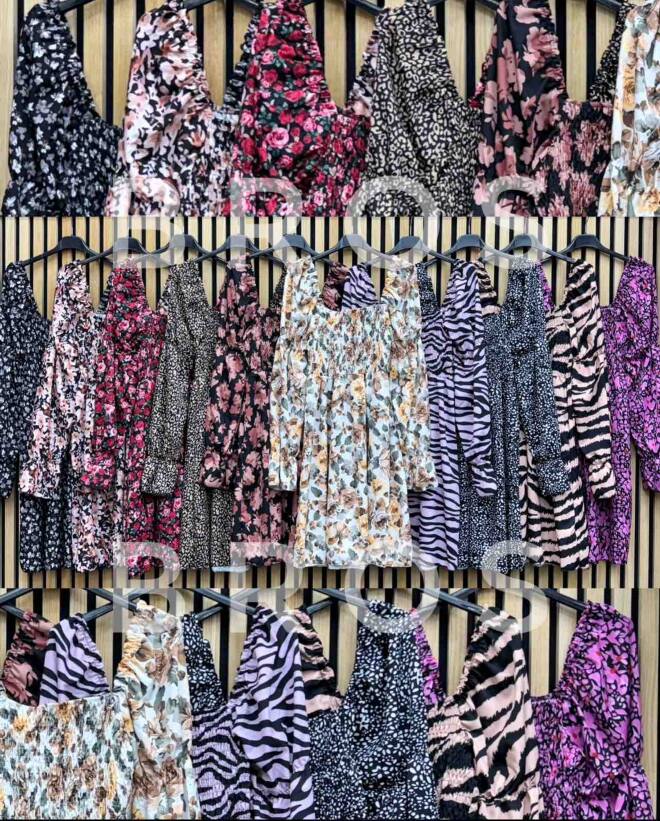 Sukienka damskie 2618 Mix kolor Standard (Towar Włoskie) 1