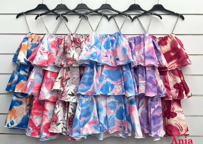 Sukienka damskie 2668  MIX KOLOR STANDARD