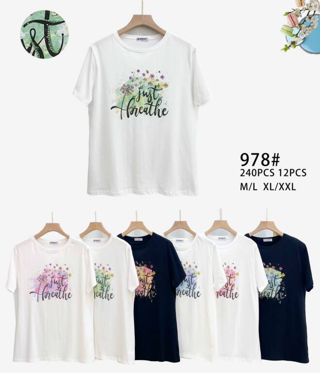 Bluzka damskie 978 MIX KOLOR M-2XL 1