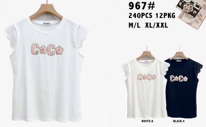 Bluzka damskie 967 MIX KOLOR M-2XL 1