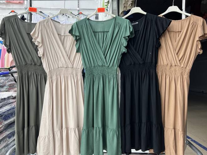 Sukienka damskie 2743 MIX KOLOR M-2XL 1