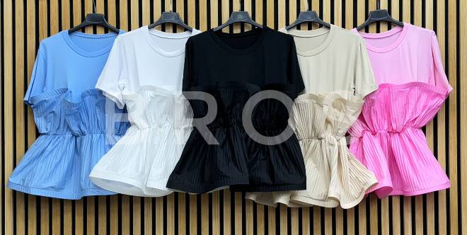 Bluzka damskie 3050 Mix kolor Standard (Towar Włoskie) 1