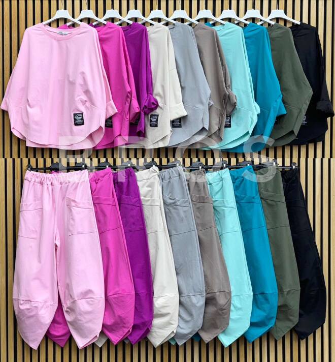 Komplet damskie 3058 Mix kolor Standard (Towar Włoskie)