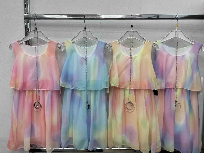 Sukienki dziewczęce 4006 1 KOLOR 4-14 1