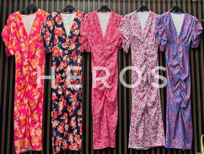 Sukienka damskie 3075 MIX KOLOR STANDARD