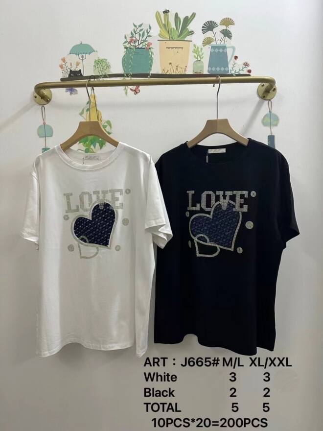 Bluzka damskie J665 MIX KOLOR M-2XL 1