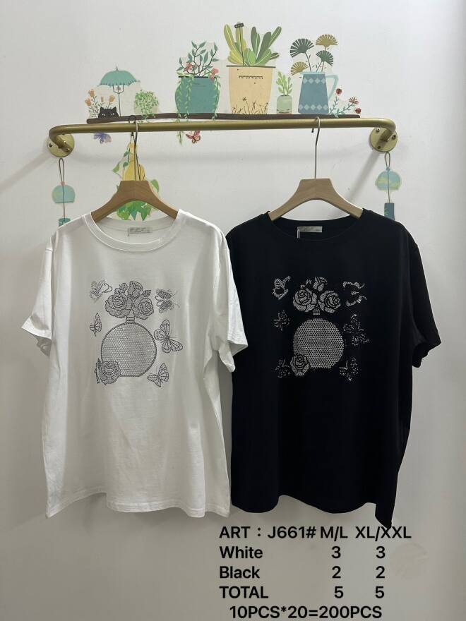 Bluzka damskie J661 MIX KOLOR M-2XL 1