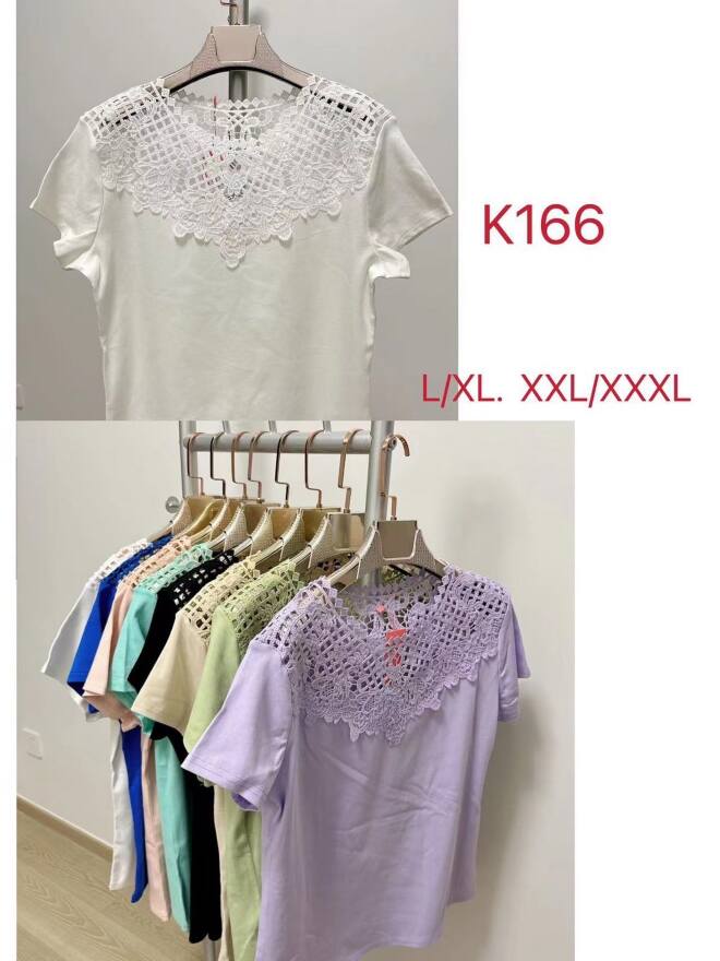 Bluzka damskie K166 MIX KOLOR L-3XL 1