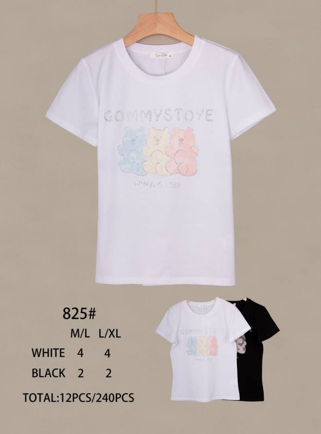 Bluzka damskie 825 MIX KOLOR M-XL