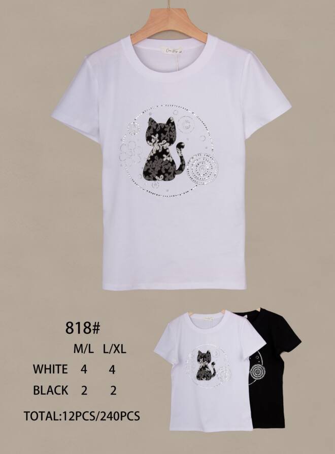 Bluzka damskie 818 MIX KOLOR M-XL