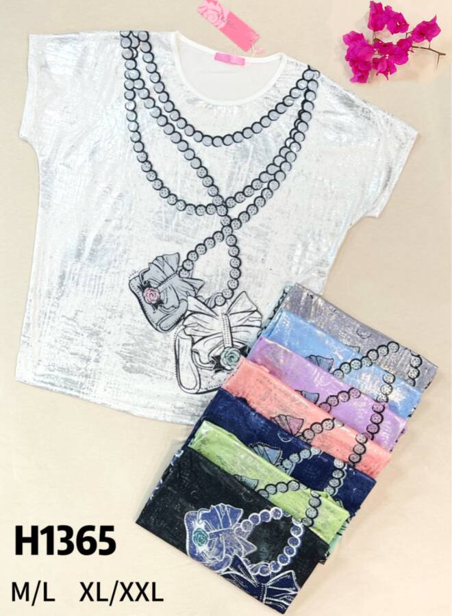 Bluzka damskie 3084 MIX KOLOR M-2XL